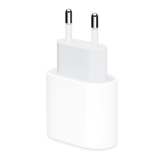 ADAPTADOR USB-C MU7V2ZM/A PARA APPLE IPHONE 11,11 PRO,11 PRO MAX USB-C 18W BRANCO